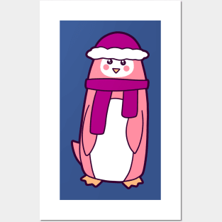 Pink Penguin Posters and Art